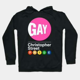 Gay Pride NYC Subway Hoodie